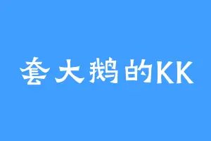 套大鹅的KK