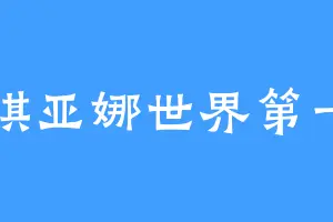 琪亚娜世界第一