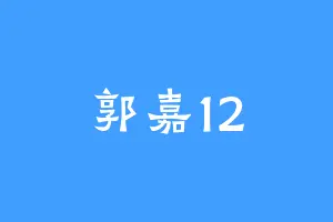 郭嘉12