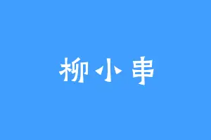 柳小串