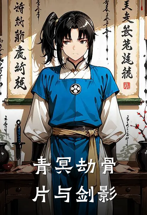 青冥劫骨片与剑影