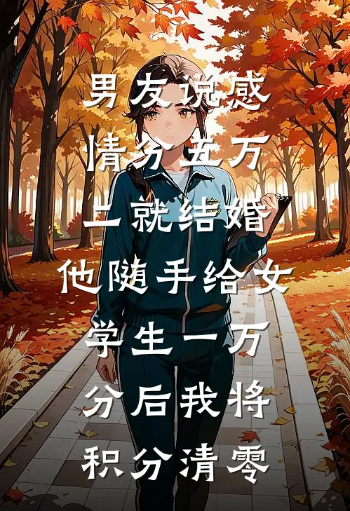 男友说感情分五万二就结婚，他随手给女学生一万分后我将积分清零