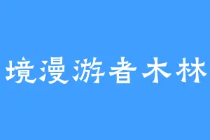 梦境漫游者木林森