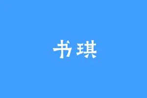 书琪