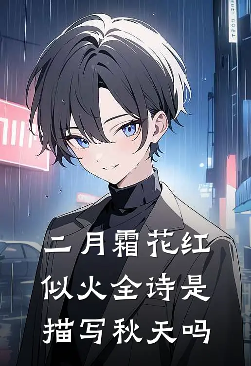 二月霜花红似火全诗是描写秋天吗