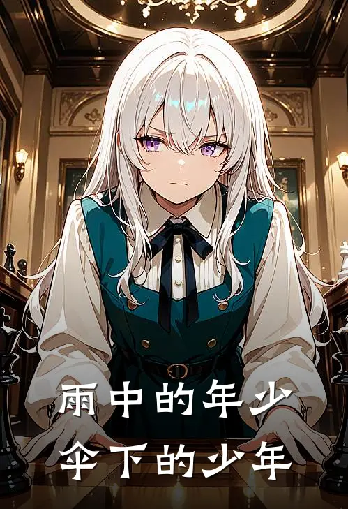 雨中的年少伞下的少年